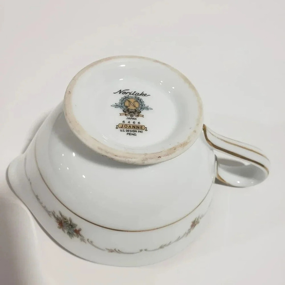 Noritake Joanne Pattern Sugar bowl/Creamer Set,Fine Bone China. - Picture 4 of 11